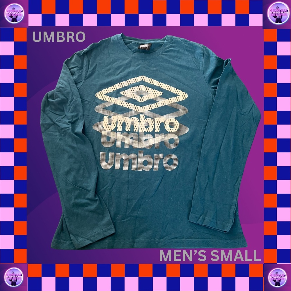 Umbro Green long sleeve shirt